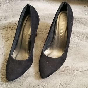 Black Velvet Pumps